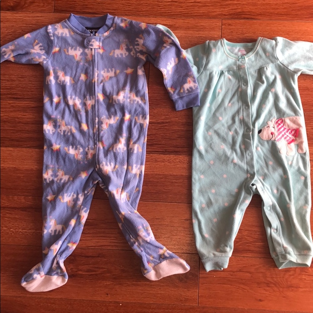 Two pajama onesies!